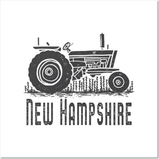 New Hampshire Vintage Tractor Posters and Art